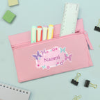 Personalised Butterfly Pencil Case | Stationery & Pens