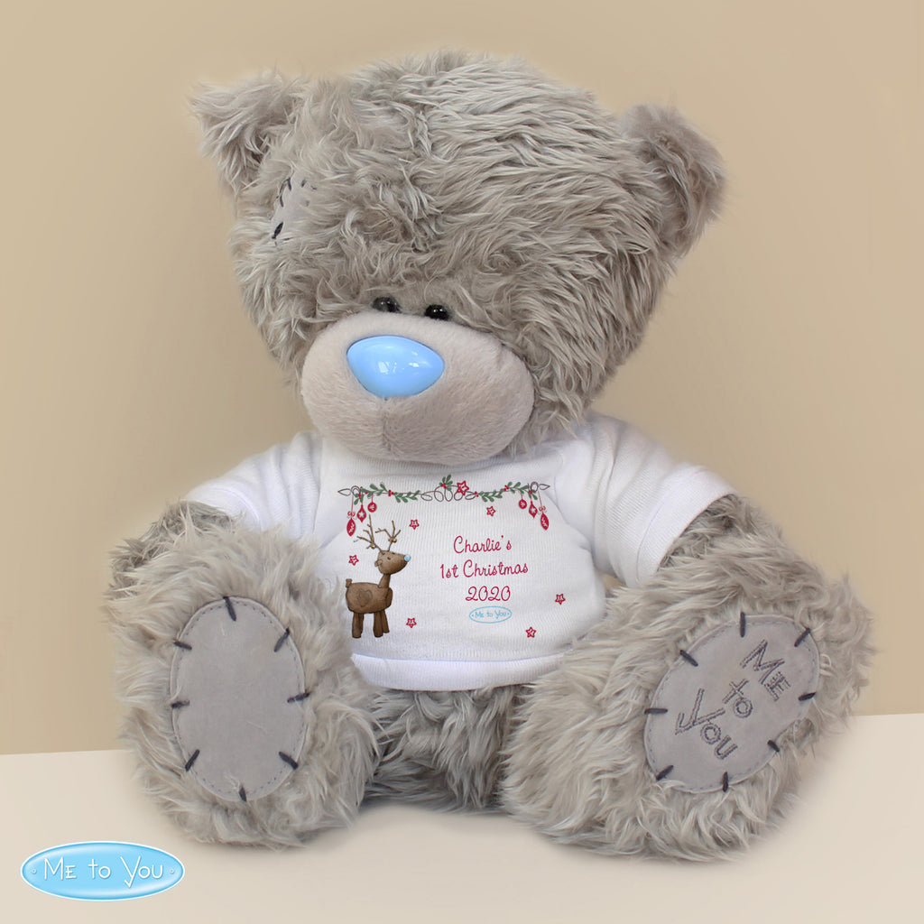 Personalised Me To You Bear Reindeer - Plush Soft Toy - Inspired Creative Gifts