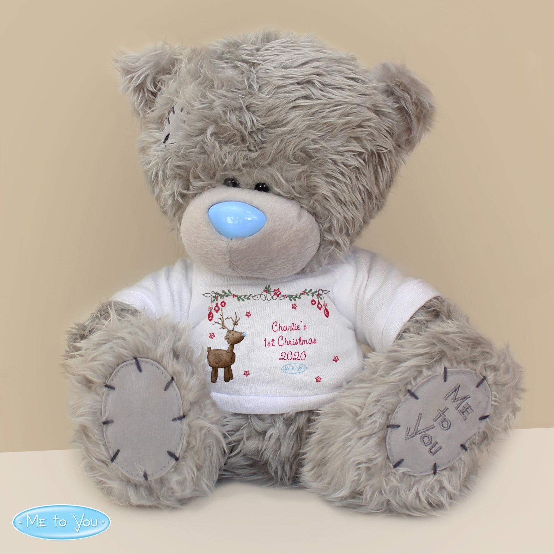 Personalised Me To You Bear Reindeer - Plush Soft Toy - Inspired Creative Gifts