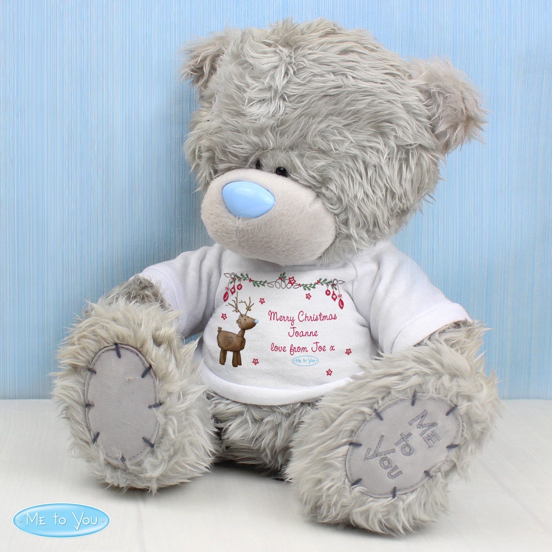 Personalised Me To You Bear Reindeer - Plush Soft Toy - Inspired Creative Gifts