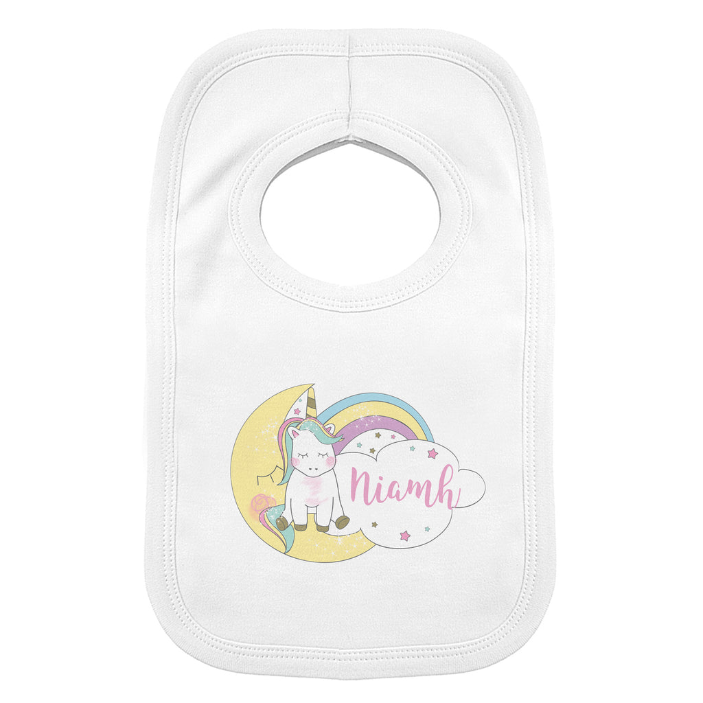 Personalised Baby Unicorn Bib | Mealtime Essentials