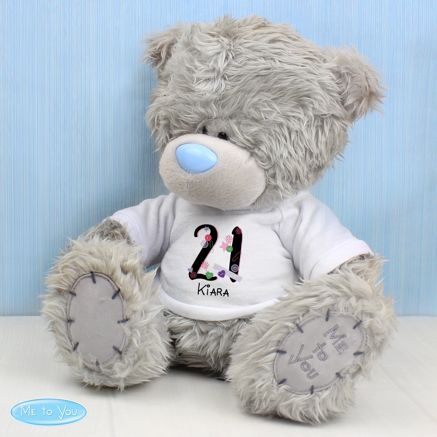 Personalised Me to You Bear Birthday Big Age - Plush Soft Toy - Inspired Creative Gifts