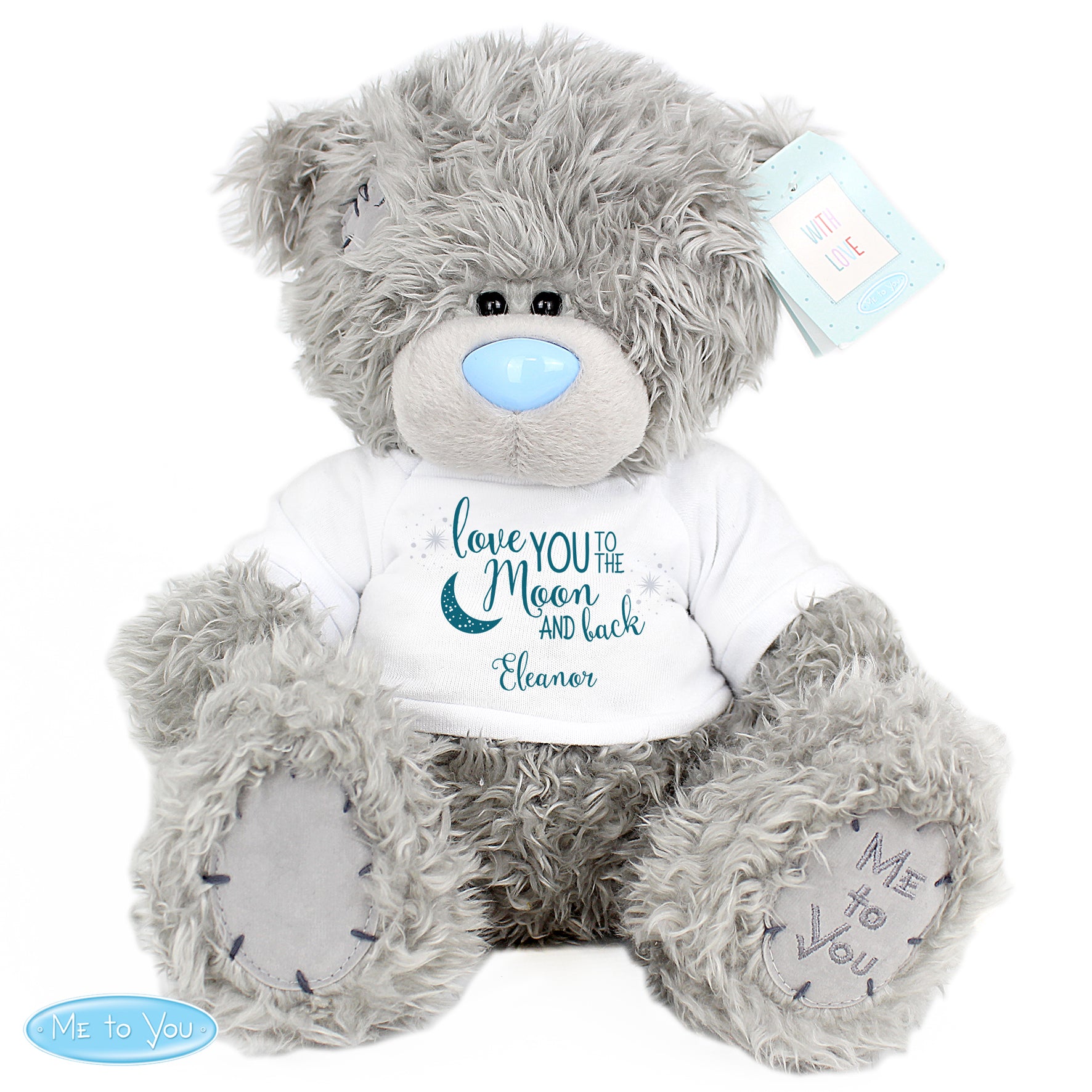 Personalised Me to You Bear 'To the Moon and Back' - Plush Soft Toy - Inspired Creative Gifts
