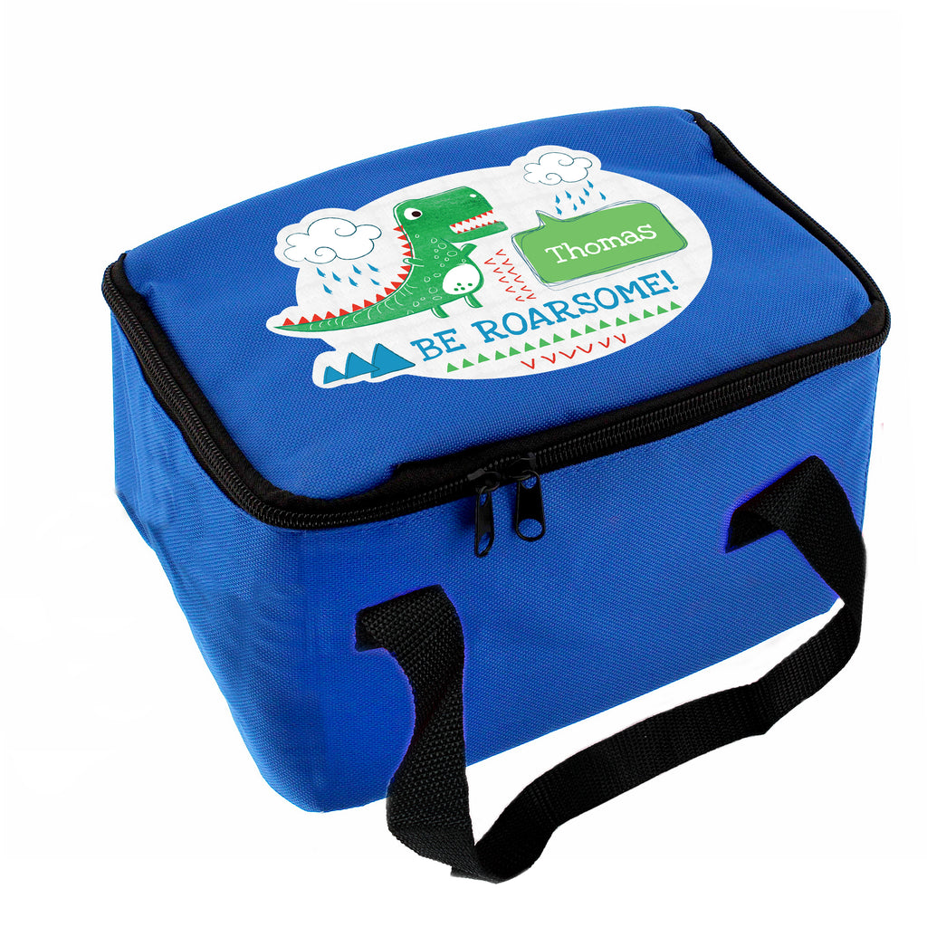 Personalised 'Be Roarsome' Dinosaur Lunch Bag | Textiles | Inspired Creative Gifts