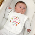 Personalised 'First Christmas Dinner' Bib | Christmas Gift