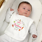 Personalised 'First Christmas Dinner' Bib | Christmas Gift
