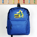 Personalised Digger Blue Backpack | Textiles | Christmas Gift