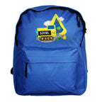 Personalised Digger Blue Backpack | Textiles | Christmas Gift