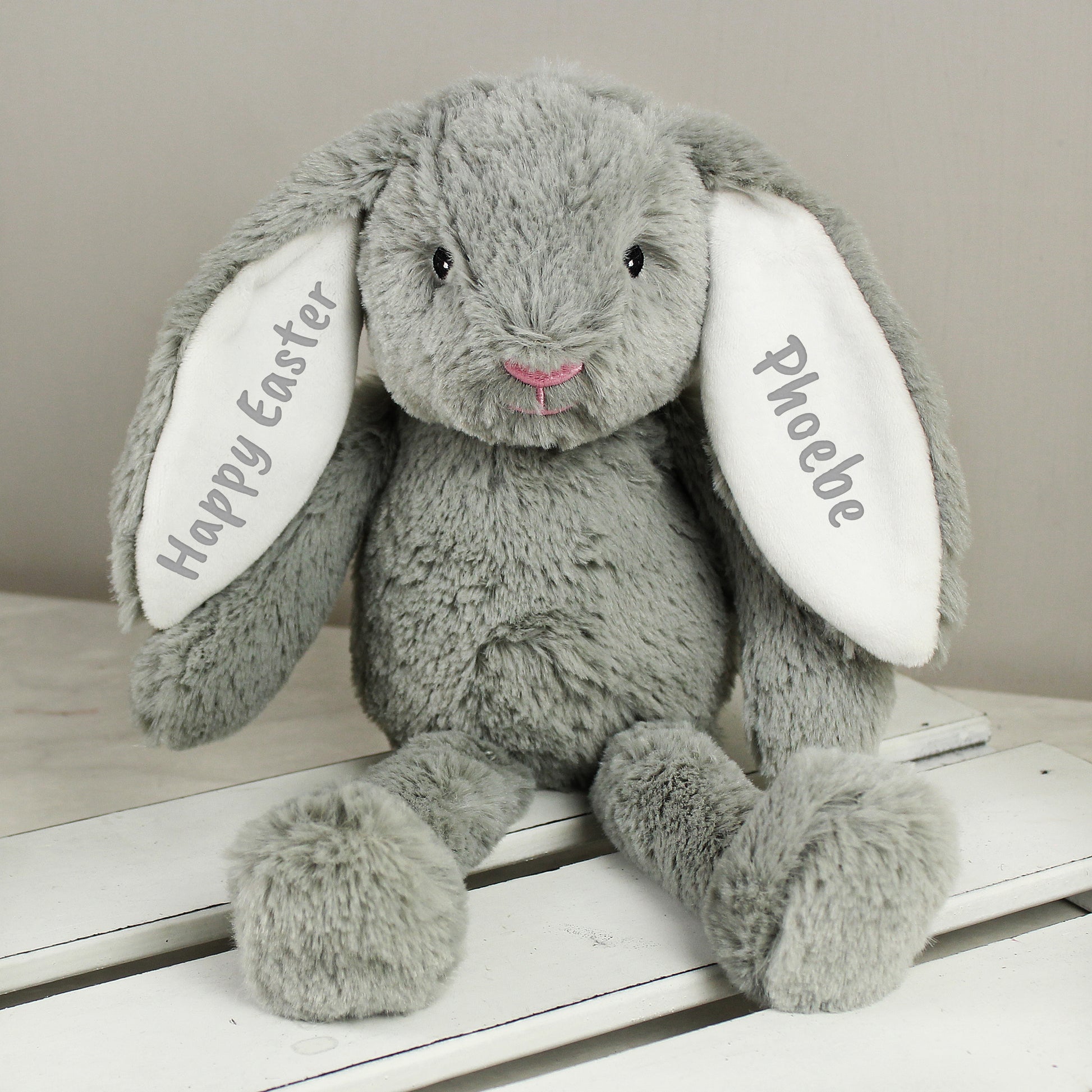 Personalised Bunny Rabbit Soft Toy - Plush Soft Toy - Inspired Creative Gifts