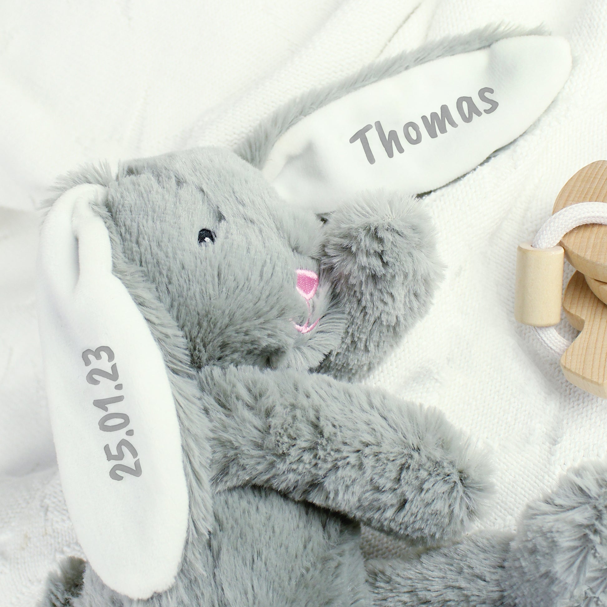 Personalised Bunny Rabbit Soft Toy - Plush Soft Toy - Inspired Creative Gifts