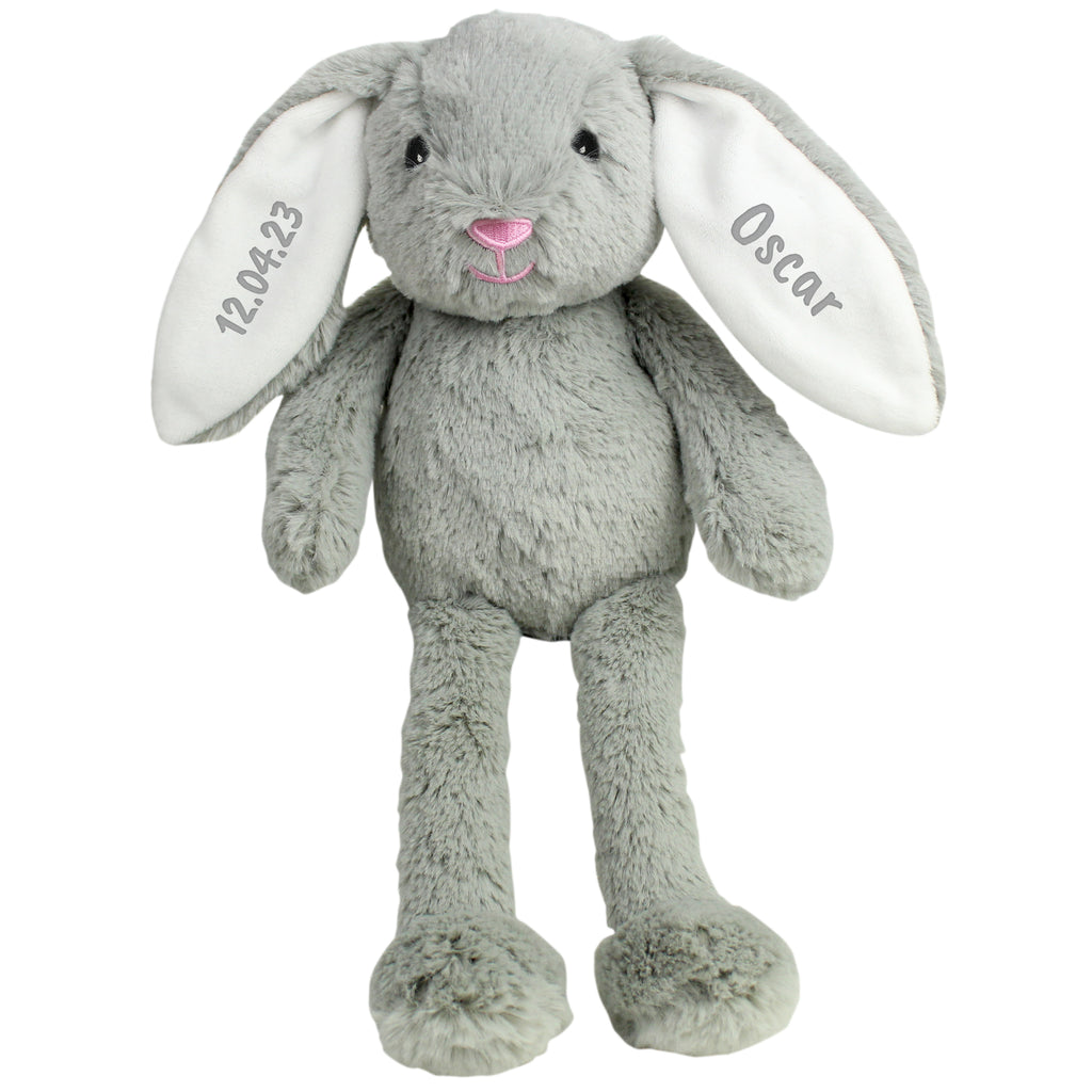 Personalised Bunny Rabbit Soft Toy - Plush Soft Toy - Inspired Creative Gifts