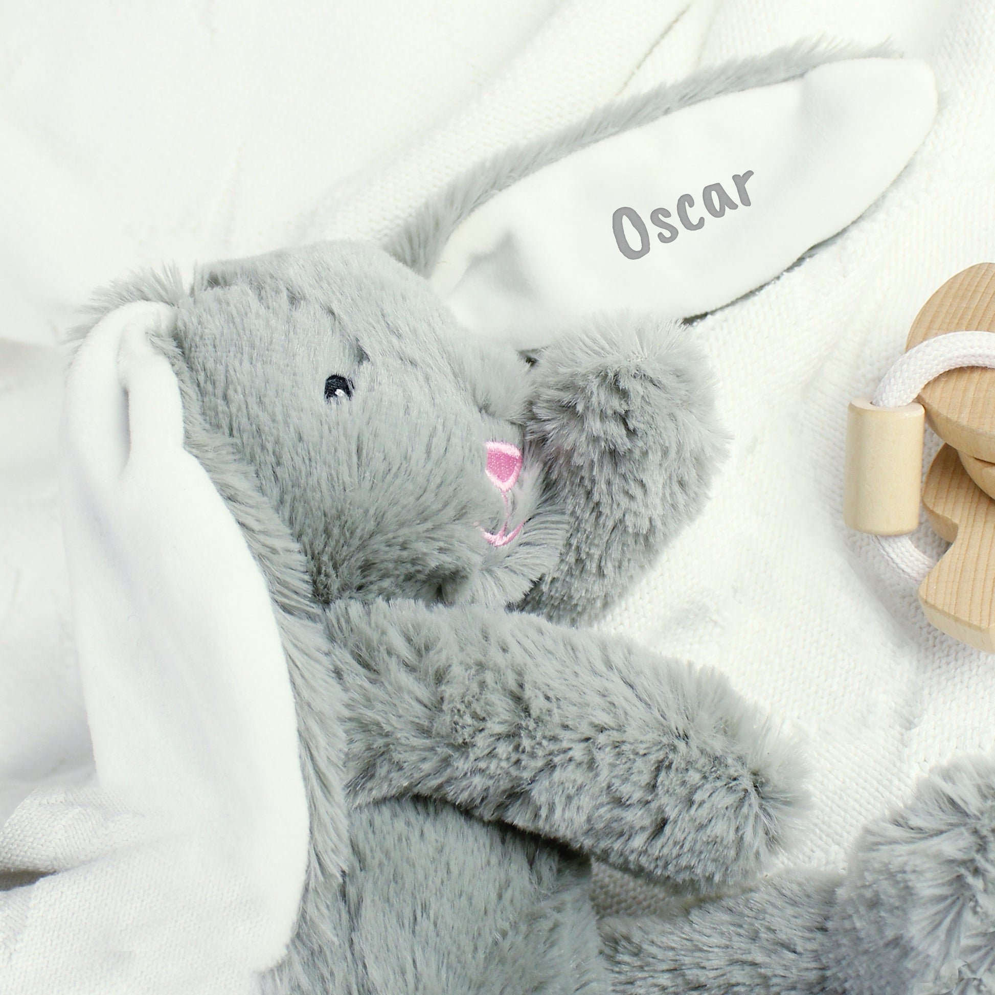 Personalised Bunny Rabbit Soft Toy - Plush Soft Toy - Inspired Creative Gifts