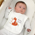 Personalised Mummy and Me Fox Bib for Christmas