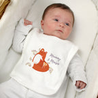 Personalised Mummy and Me Fox Bib for Christmas