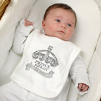 Personalised Royal Crown Bib | Mealtime Essentials | Inspired Creative Gifts