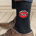 Personalised Property Of Mens Socks | Clothing | Valentine's Day Gift