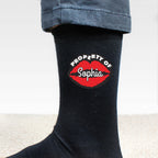 Personalised Property Of Mens Socks | Clothing | Valentine's Day Gift