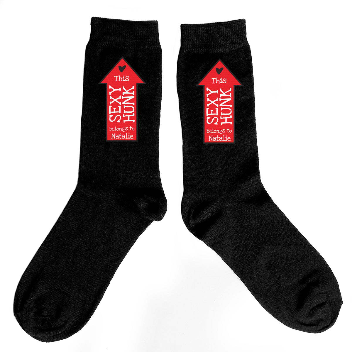 Personalised Sexy Hunk Mens Socks | Valentine's Day Gift