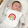 Personalised Rainbow Bib | Textiles