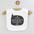 Personalised Speech Bubble Bib | Mealtime Essentials | Inspired Creative Gifts