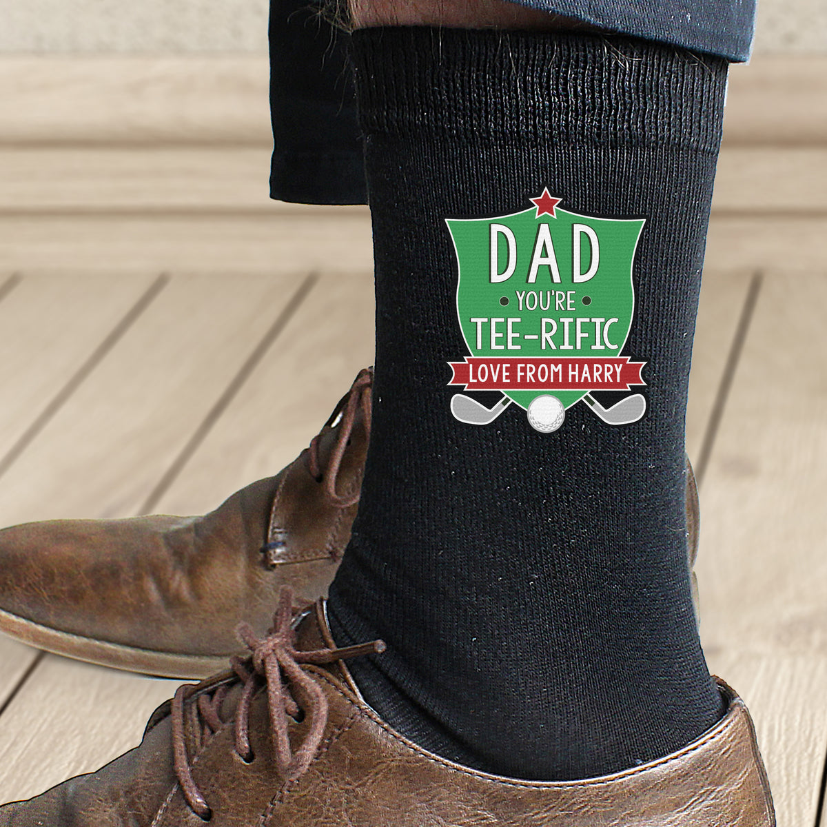 Personalised Tee-Rific Mens Socks | Clothing | Inspired Creative Gifts
