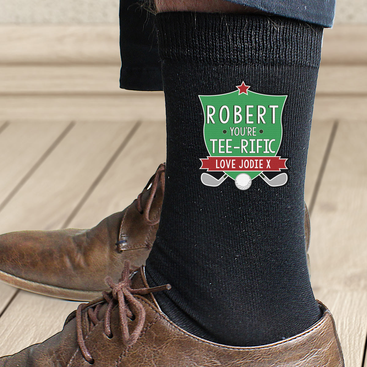 Personalised Tee-Rific Mens Socks | Clothing | Inspired Creative Gifts