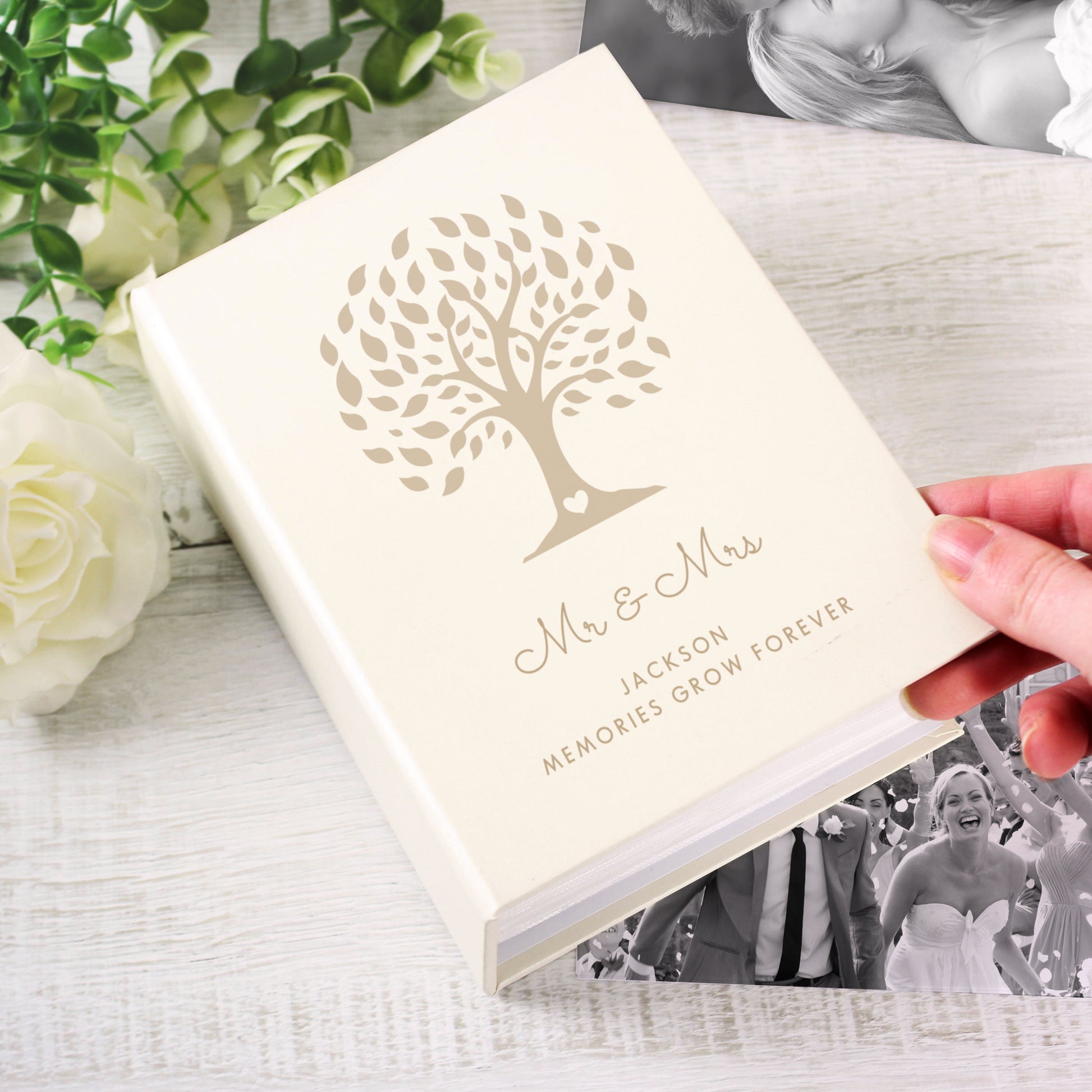 Personalised Family Tree 6x4 Photo Album with Sleeves - Inspired Creative Gifts