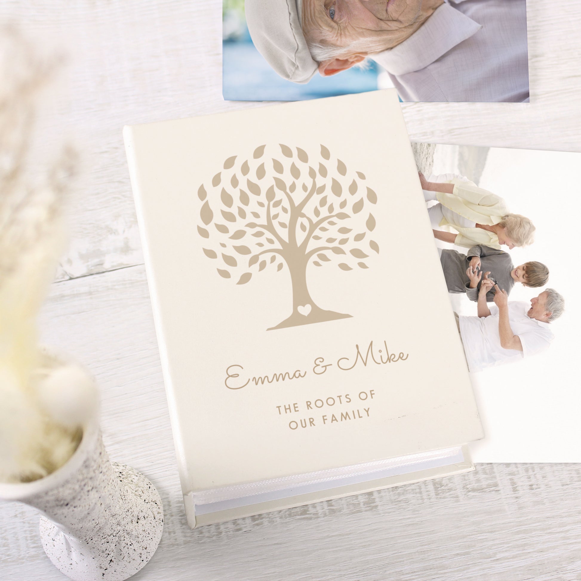 Personalised Family Tree 6x4 Photo Album with Sleeves - Inspired Creative Gifts