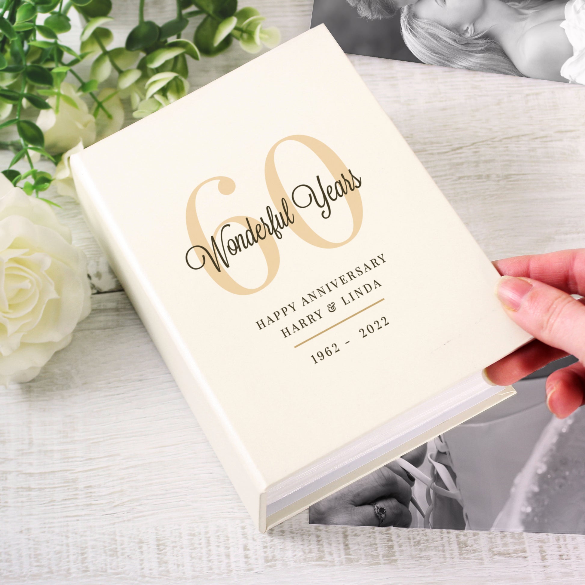 Personalised Big Birthday 6x4 Photo Album with Sleeves - Photo Album - Inspired Creative Gifts