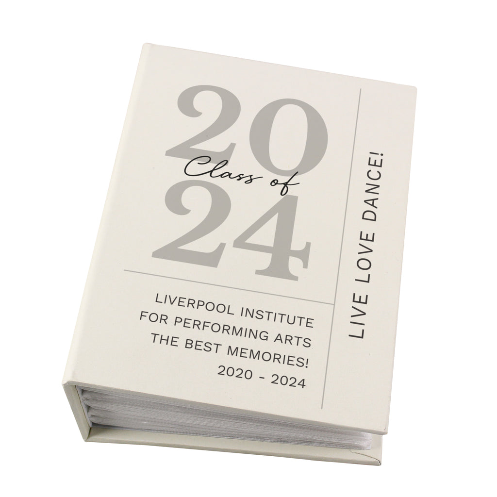 Personalised Class of Graduation 6x4 Photo Album with Sleeves - Photo Album - Inspired Creative Gifts