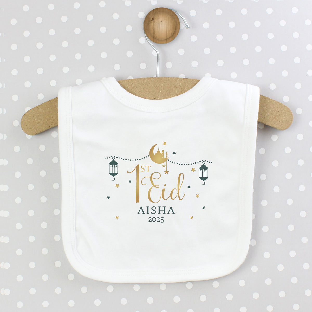Personalised 1st Eid Bib | Clothing