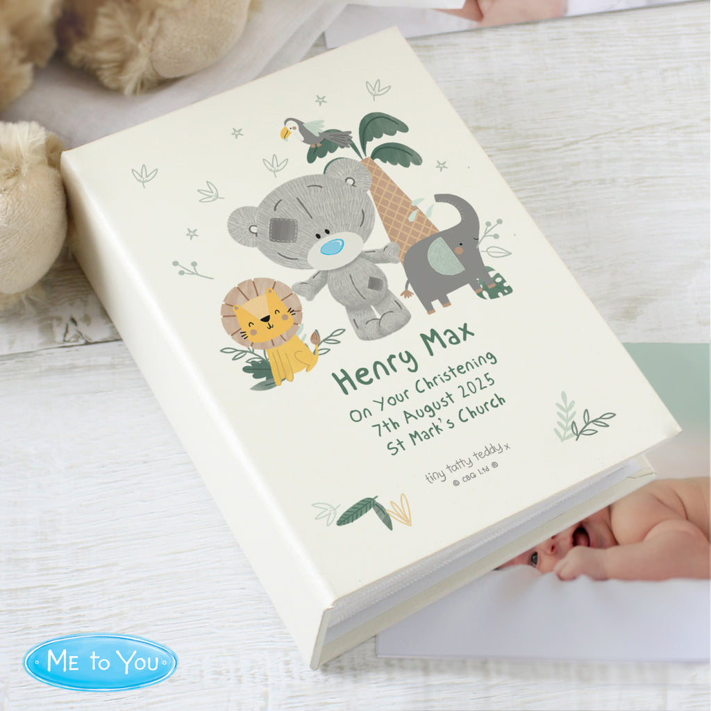 Personalised Tiny Tatty Teddy Jungle Animals 6x4 Photo Album - Photo Album - Inspired Creative Gifts
