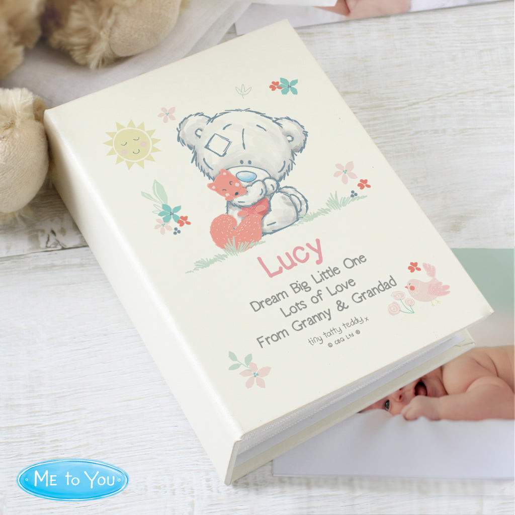 Personalised Tiny Tatty Teddy Woodland Animal 6x4 Photo Album - Photo Album - Inspired Creative Gifts