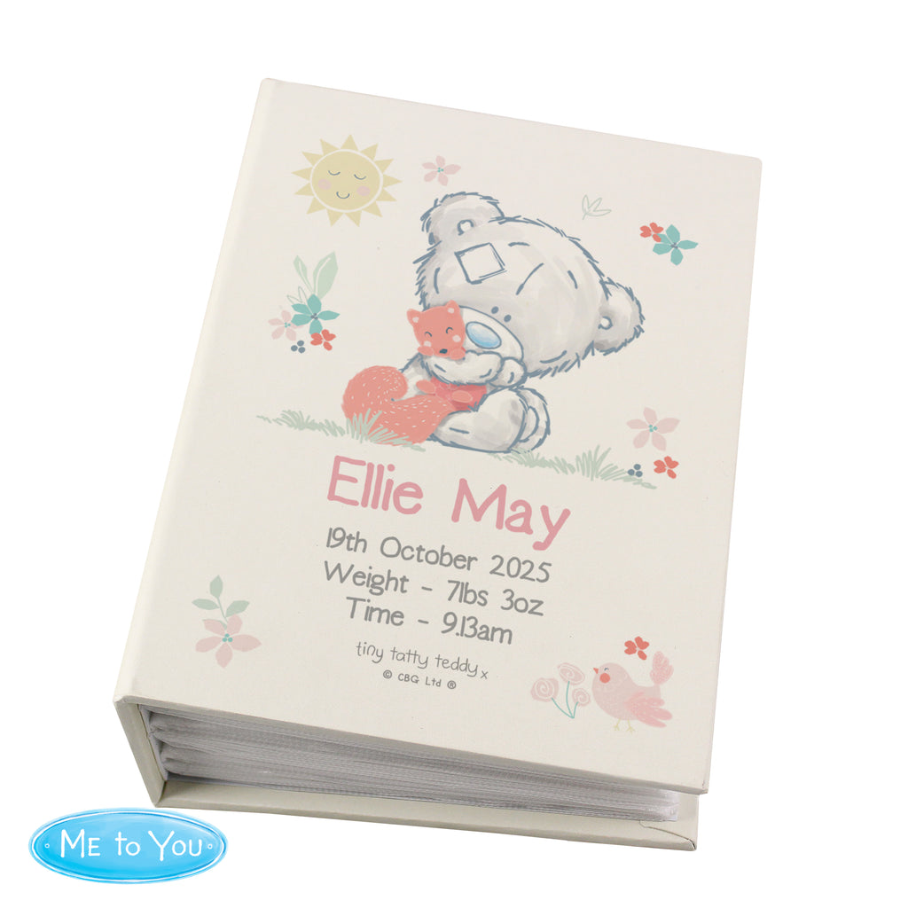 Personalised Tiny Tatty Teddy Woodland Animal 6x4 Photo Album - Photo Album - Inspired Creative Gifts