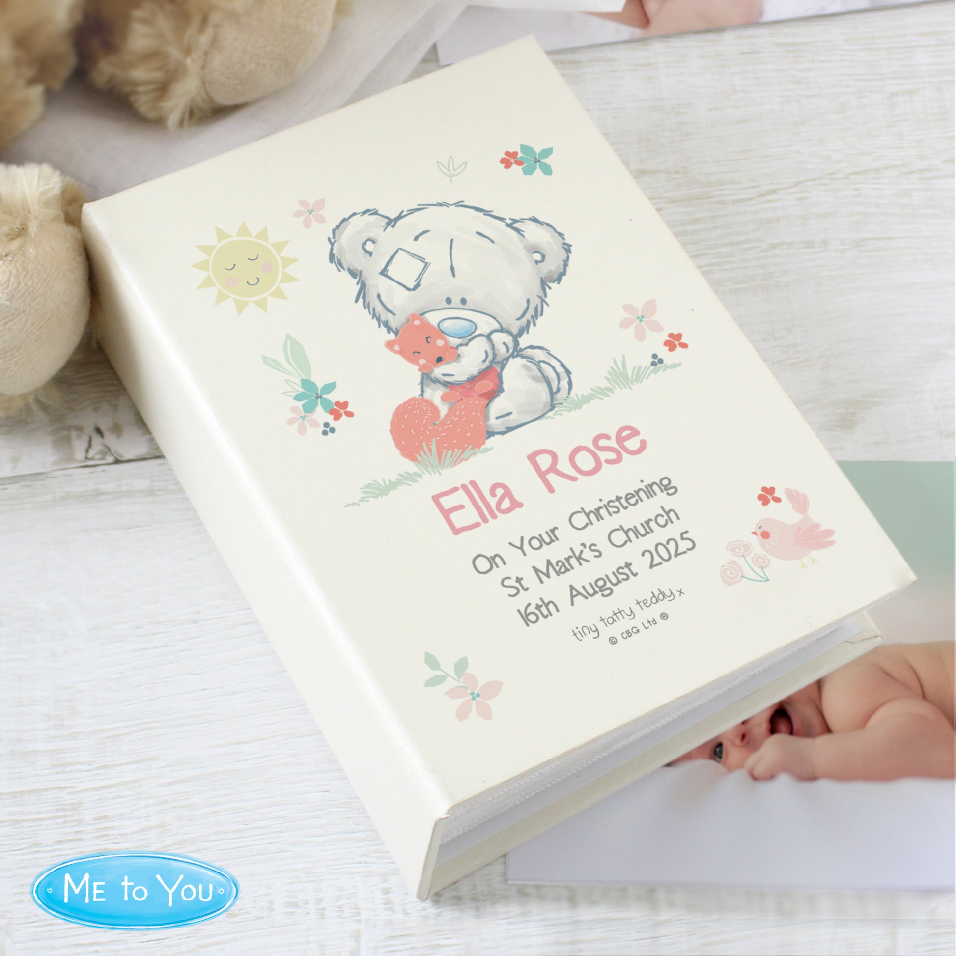 Personalised Tiny Tatty Teddy Woodland Animal 6x4 Photo Album - Photo Album - Inspired Creative Gifts