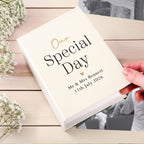 Personalised Black & Gold Free Text 6x4 Album | Photo Frames, Albums and Guestbooks