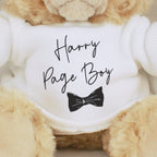 Personalised Bow Tie Page Boy Bear | Plush | Inspired Creative Gifts