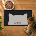 Personalised Cat Bowl Mat | Pet Gifts | Inspired Creative Gifts