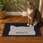 Personalised Cat Bowl Mat | Pet Gifts | Inspired Creative Gifts