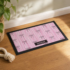 Personalised Pink Bow Pet Bowl Mat | Pet Gifts | Inspired Creative Gifts