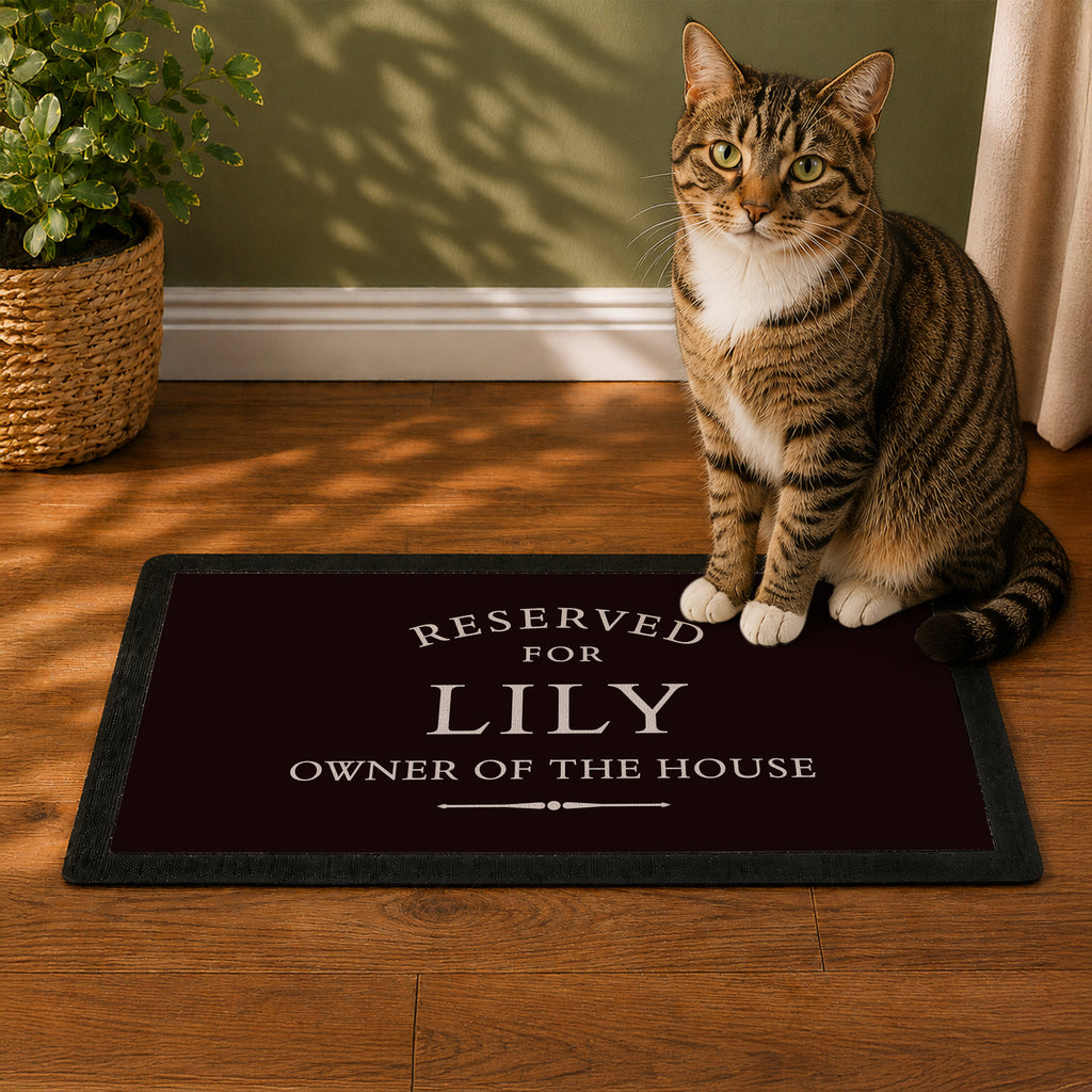 Personalised Reserved For Pet Bowl Mat | Pet Gifts | Inspired Creative Gifts