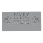 Personalised Family Key Hooks | Wooden