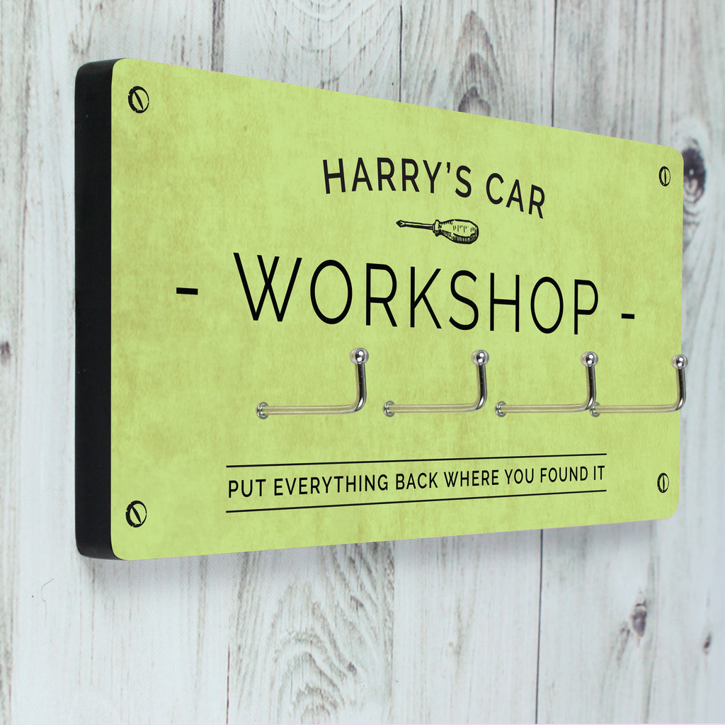 Personalised Workshop Hooks | Wooden | Christmas Gift