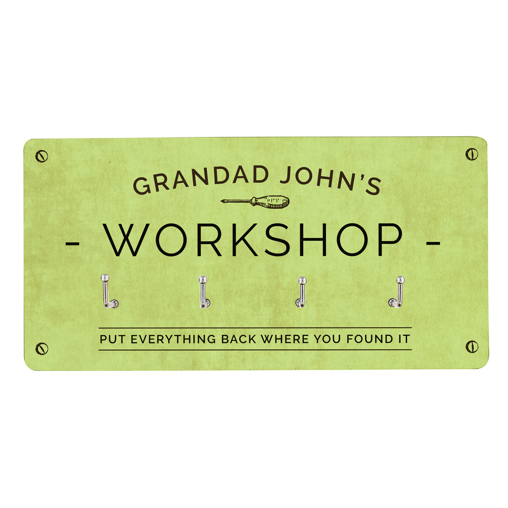 Personalised Workshop Hooks | Wooden | Christmas Gift