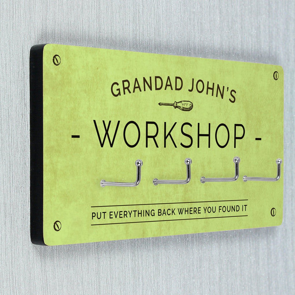 Personalised Workshop Hooks | Wooden | Christmas Gift
