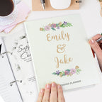 Personalised Floral Wedding Planner for Wedding