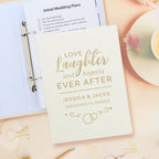 Personalised Happily Ever After Wedding Planner | Wedding Gift