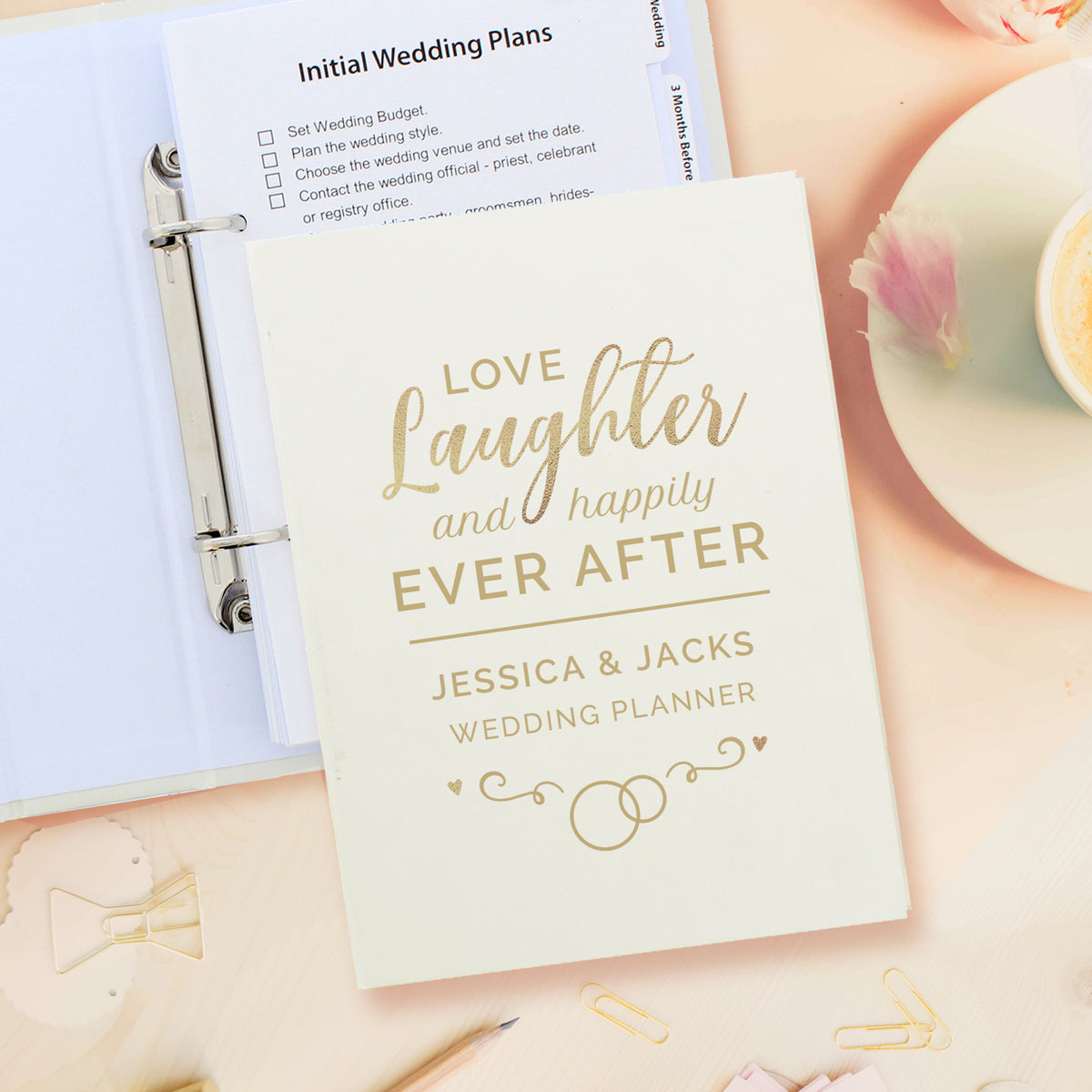 Personalised Happily Ever After Wedding Planner | Wedding Gift