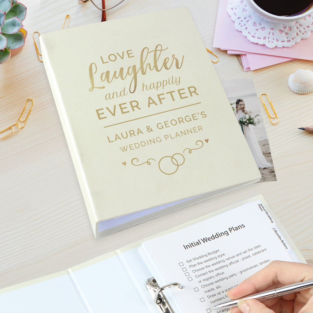 Personalised Happily Ever After Wedding Planner | Wedding Gift