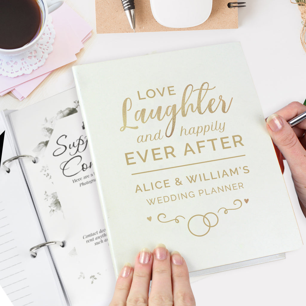 Personalised Happily Ever After Wedding Planner | Wedding Gift